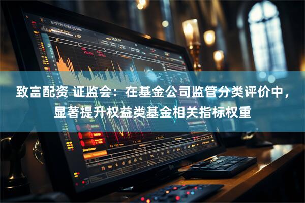 致富配资 证监会：在基金公司监管分类评价中，显著提升权益类基金相关指标权重