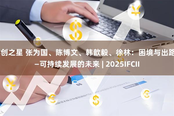 科创之星 张为国、陈博文、韩歆毅、徐林：困境与出路——可持续发展的未来 | 2025IFCII