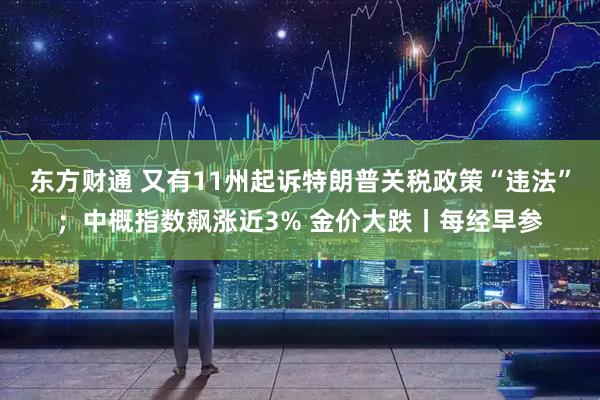 东方财通 又有11州起诉特朗普关税政策“违法”；中概指数飙涨近3% 金价大跌丨每经早参