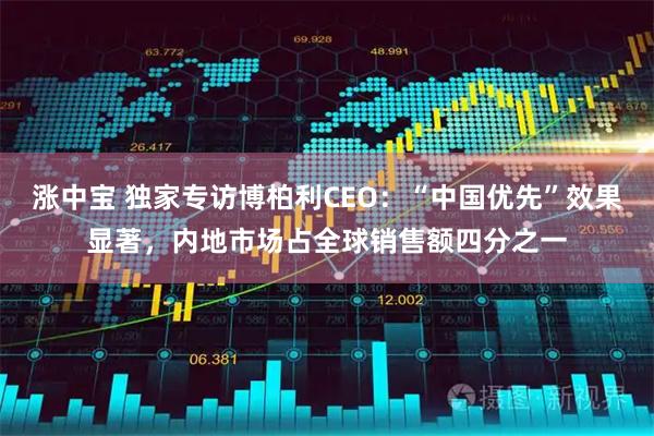 涨中宝 独家专访博柏利CEO：“中国优先”效果显著，内地市场占全球销售额四分之一