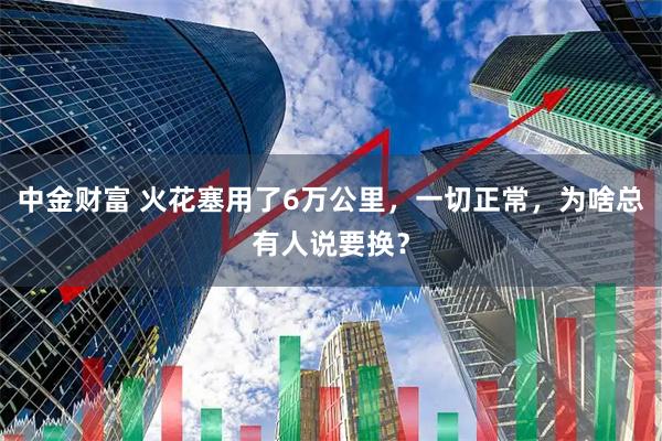 中金财富 火花塞用了6万公里，一切正常，为啥总有人说要换？